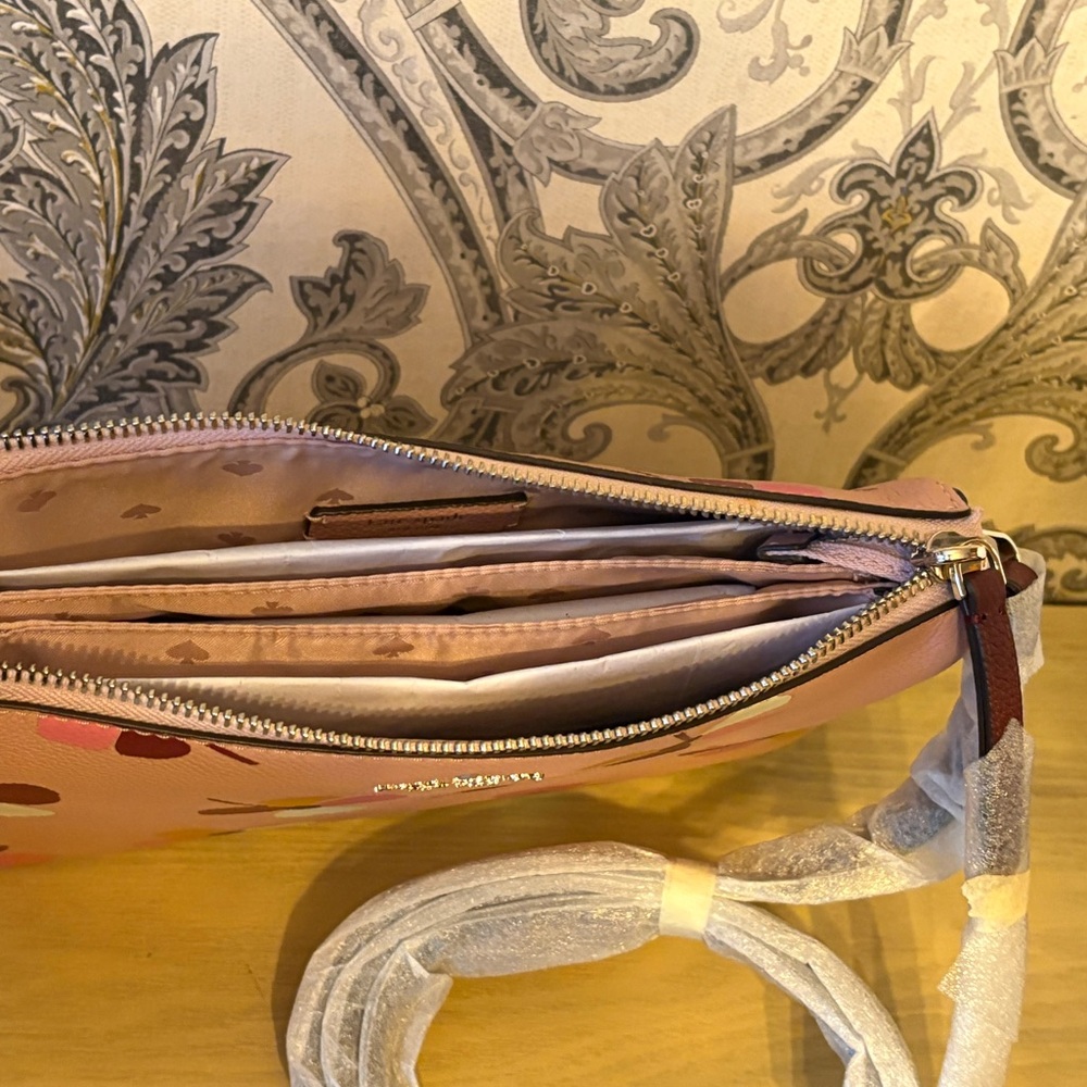 Kate Spade Pink Floral Crossbody Bag - Picture 4 of 12